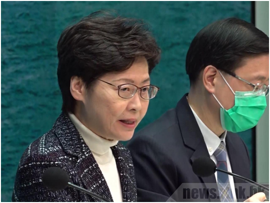 林郑月娥：2月8日起内地入境香港人士须隔离14天